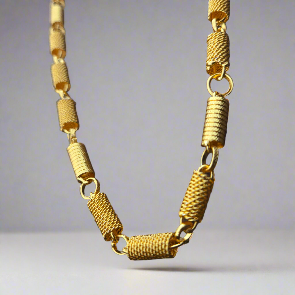 Rolling Gold Chain Men Stainless Steel Water-Resistant India