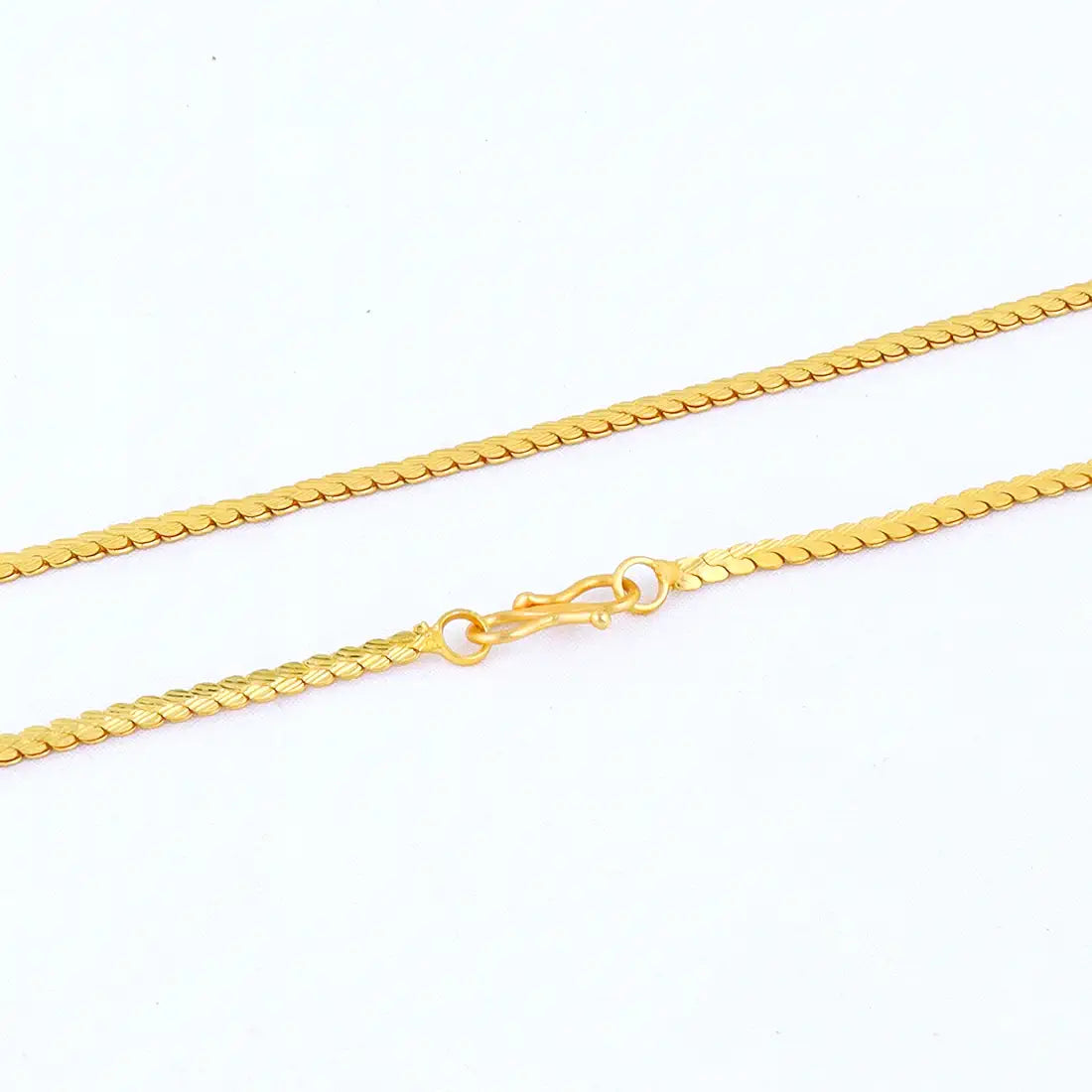 Women's Designer Minimal 22k Gold Plated Chain