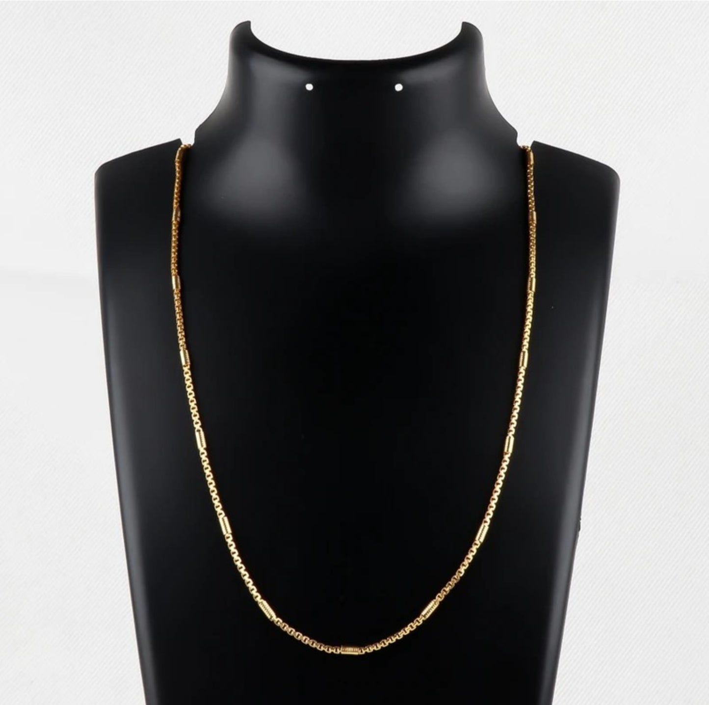 Men's Molded Pattern Alloy Chain