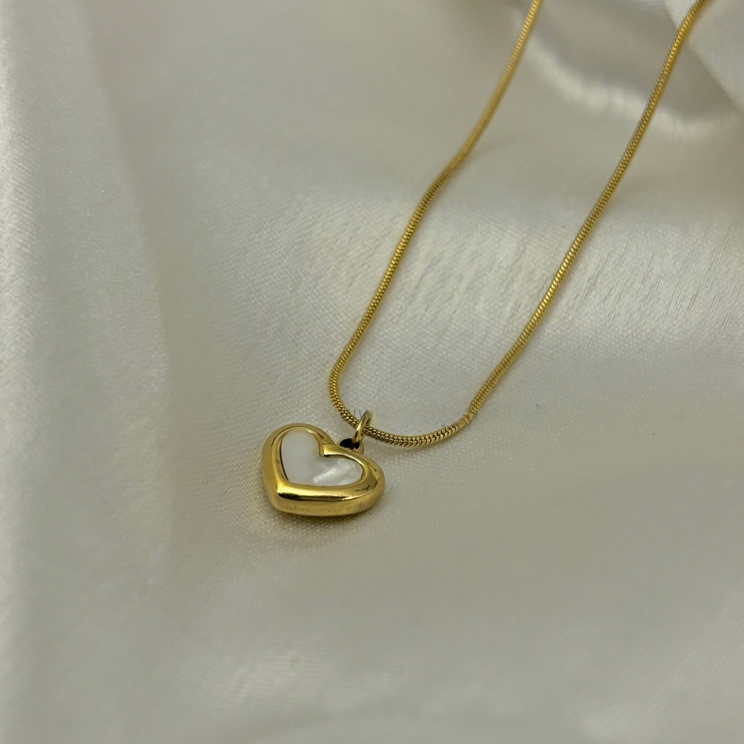 Little Love Reversible Chain Necklace 18k Gold Plated.
