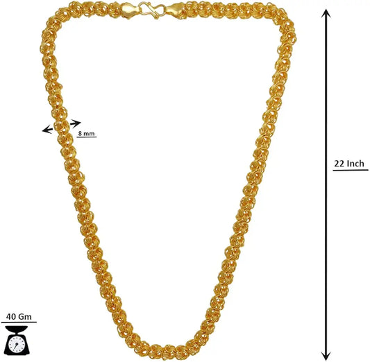 Royal 22k Gold-Plated Chain