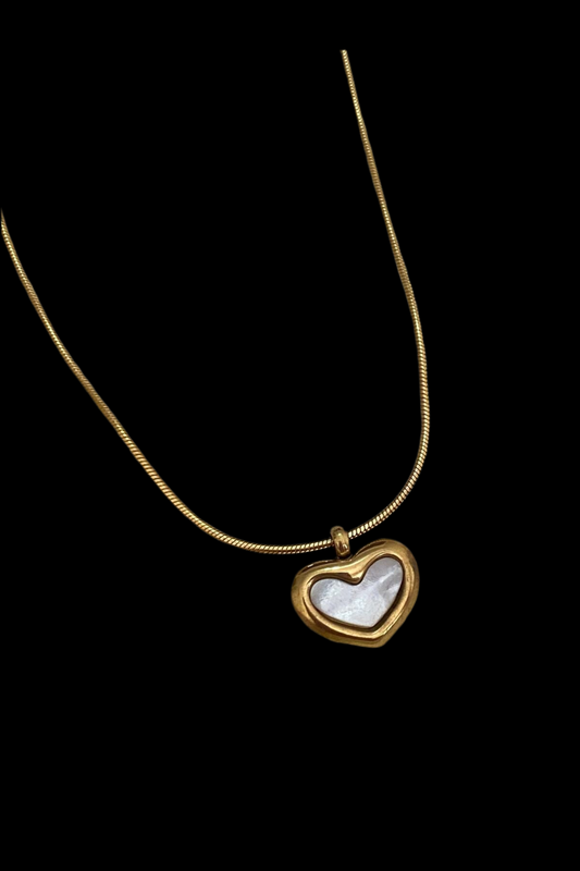 Little Love Reversible Chain Necklace 18k Gold Plated.