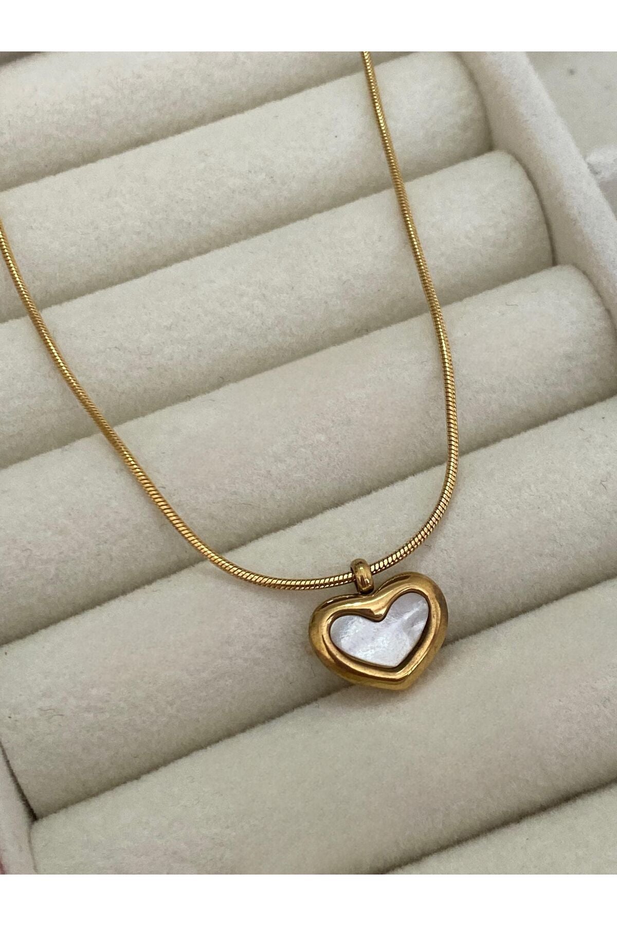 Little Love Reversible Chain Necklace 18k Gold Plated.