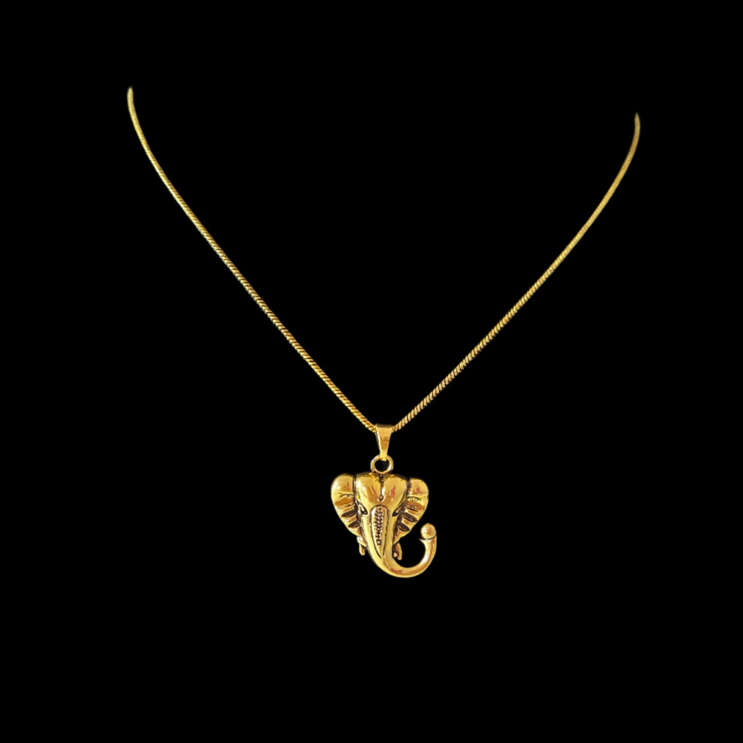 Ganesh Ji Pendant with Chain