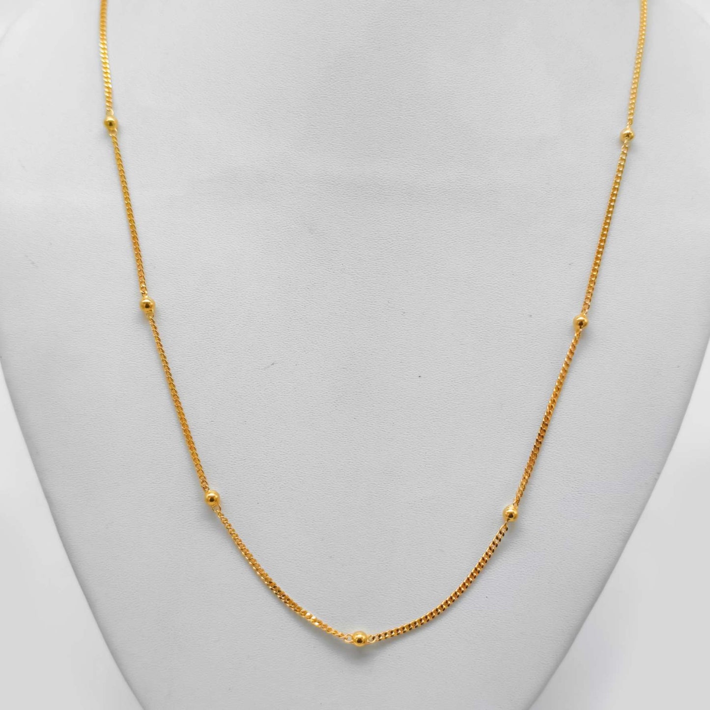 Gold Plated Minimal Chain for women's