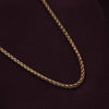 Signature Wheat Chain – 22K Gold Plated | Waterproof | Anti-Tarnish | Premium Stainless Steel