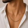 Prime Cuban Chain for Men – 22K Gold PVD, Waterproof & Anti-Tarnish