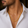 Handcrafted Majestic Byzantine Chain – 22K Gold Plated | Anti-Tarnish