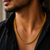 Royal Byzantine Chain for Men – 22K Gold Plated, Premium Heavy Necklace