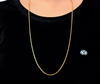Thin Minimal Golden Chain with 22k Plating