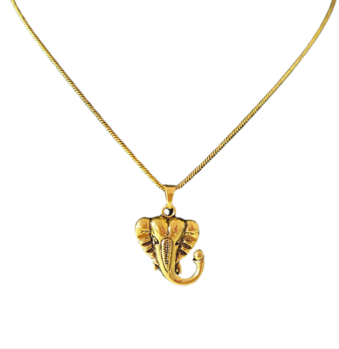 Ganesh Ji Pendant with Chain