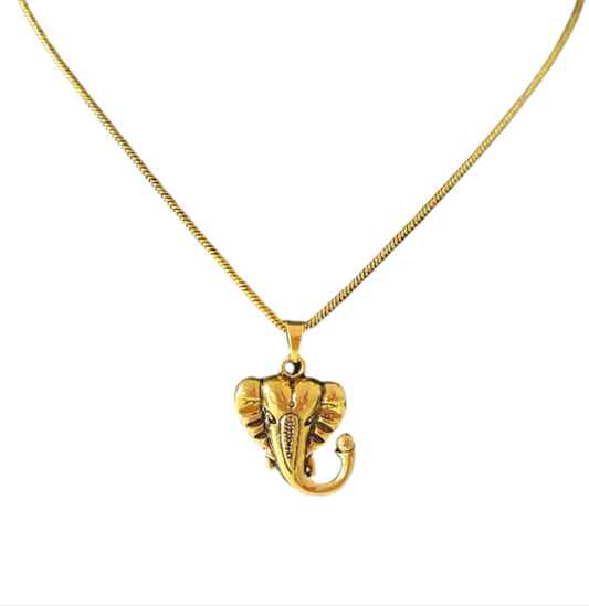 Ganesh Ji Pendant with Chain