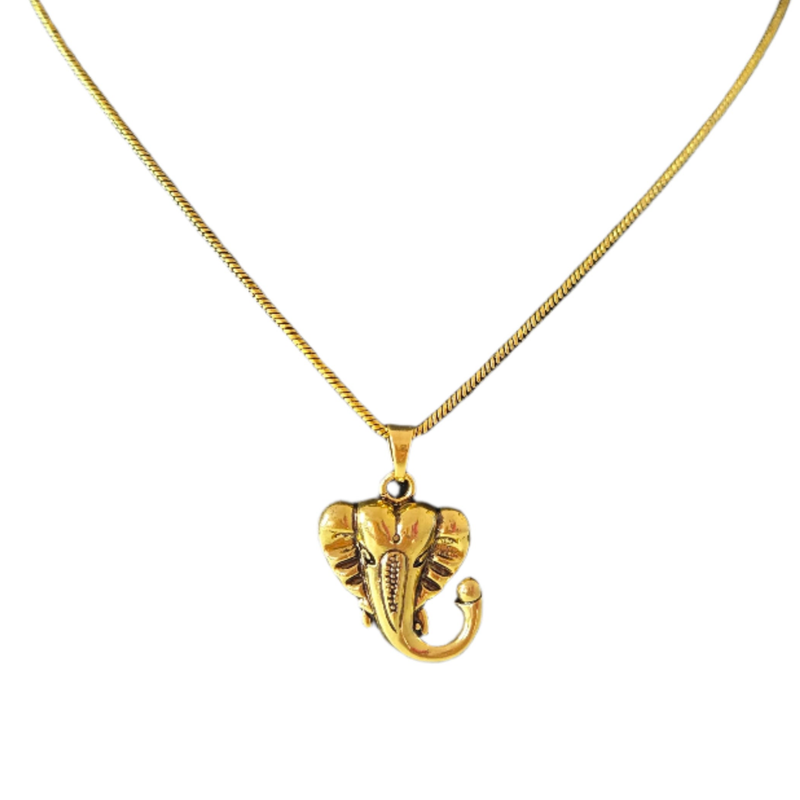 Ganesh Ji Pendant with Chain