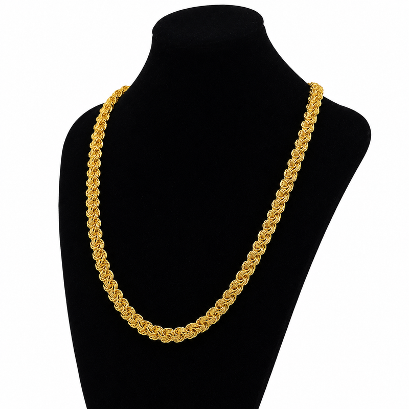 Big Daddy Heavy Gold Chain for Men – 22K Gold PVD, Handcrafted Daily Wear