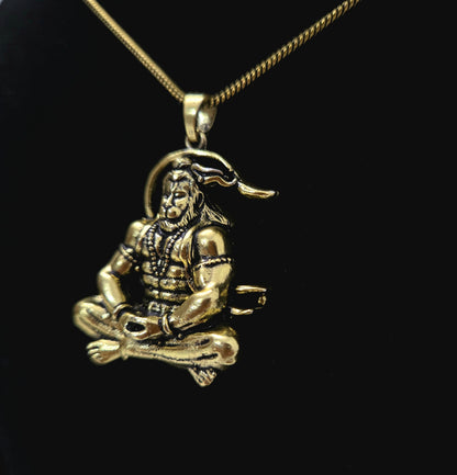 Hanuman Locket with Chain  | Power. Protection. Devotion.