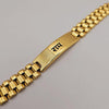 RAM Bracelet 22k Gold Plated Stainless Steel