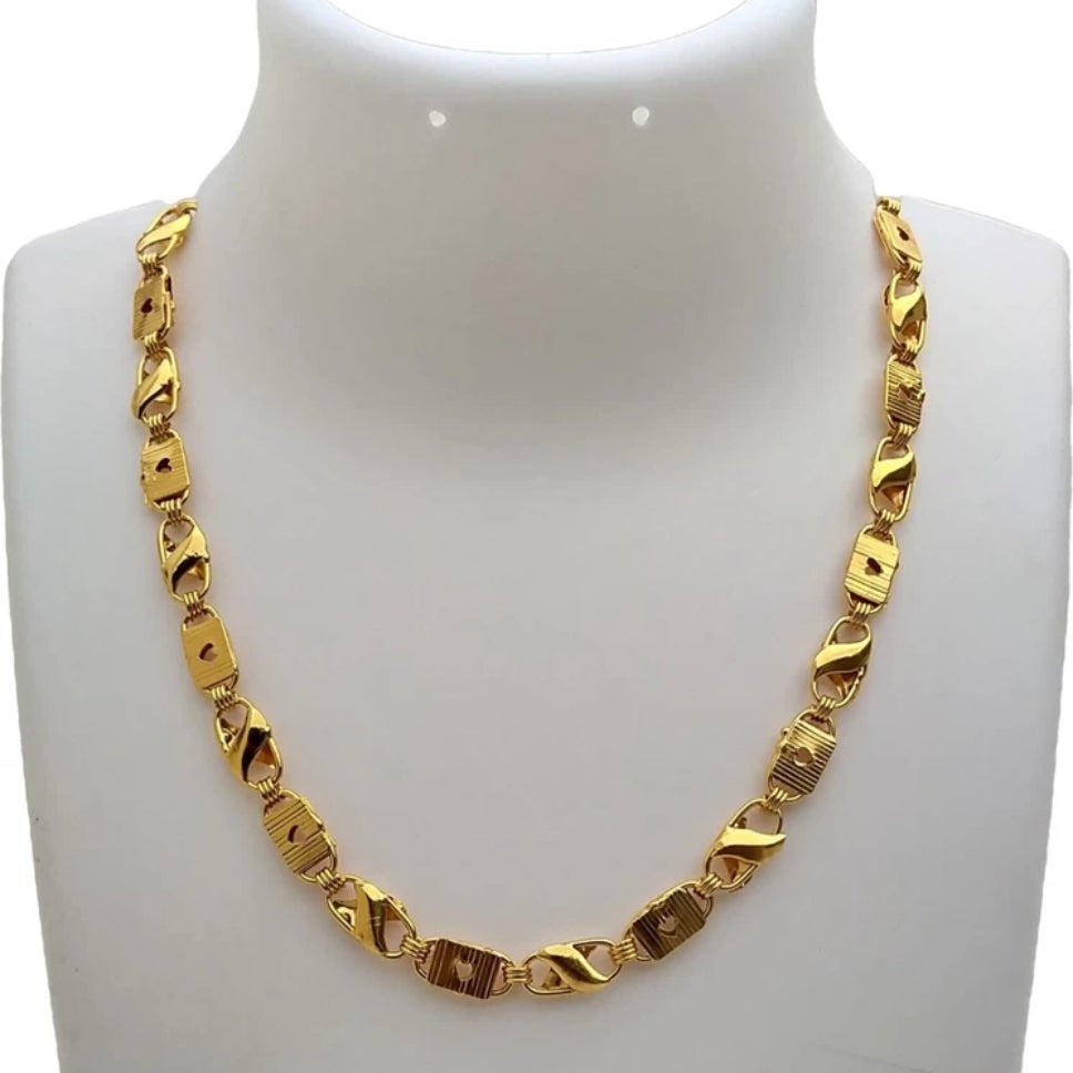 Navabi Handcrafted Chain 22k Plating