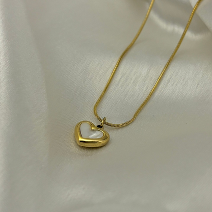 Little Love Reversible Chain Necklace 18k Gold Plated.