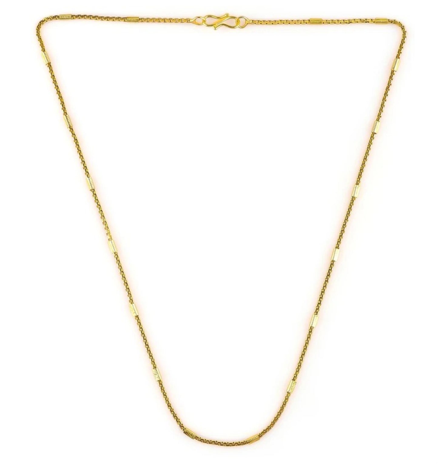 Men's Molded Pattern Alloy Chain