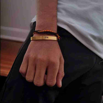 Ram Bracelet 18k Gold Plated Jewellery
