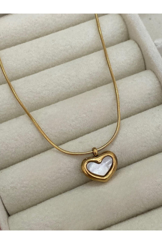 Little Love Reversible Chain Necklace 18k Gold Plated.
