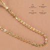Diamond Cut Anchor/Cable Chain 22K Gold PVD - 100% Waterproof & Anti-Tarnish