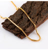 Molded Pattern Alloy Chain - 22K Gold PVD - 100% Waterproof & Daily Wear