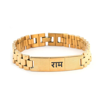 RAM Bracelet 18k Gold Plated Stainless Steel