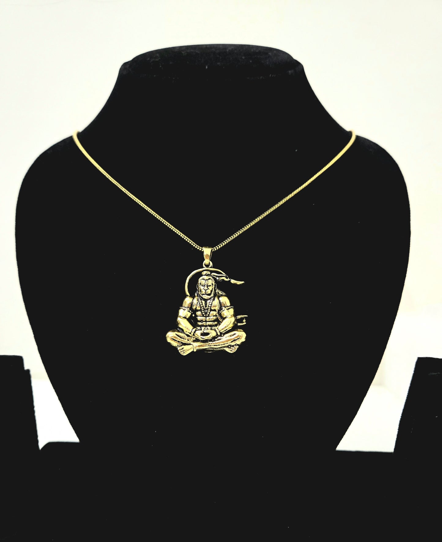 Hanuman Locket with Chain  | Power. Protection. Devotion.