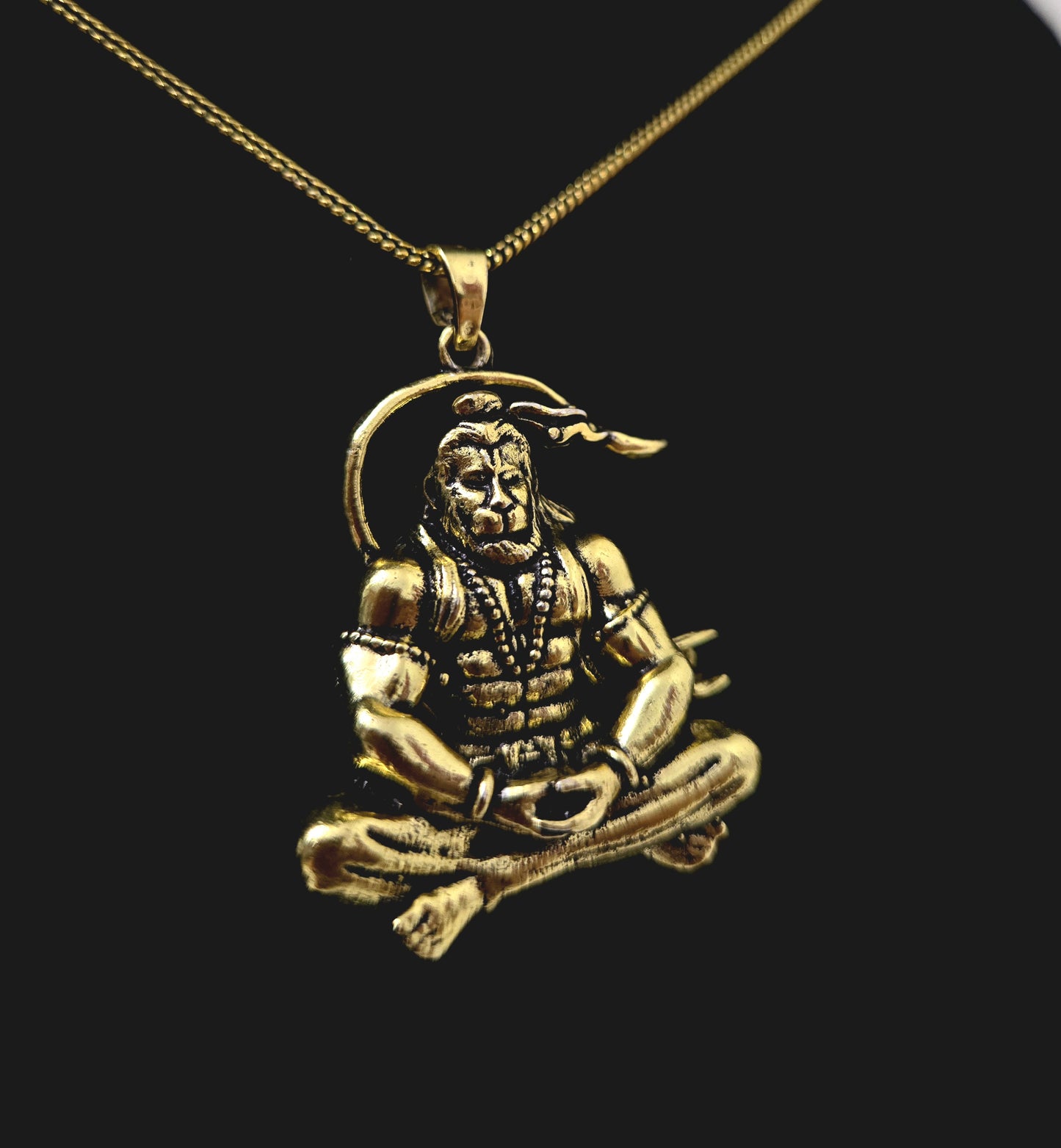 Hanuman Locket with Chain  | Power. Protection. Devotion.
