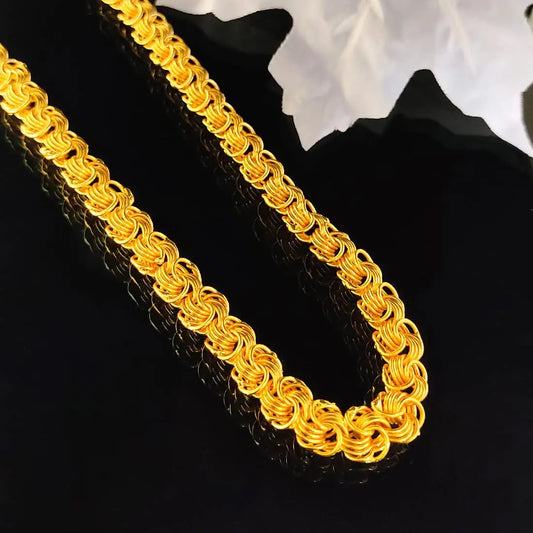 Handcrafted Chain Gold Plated